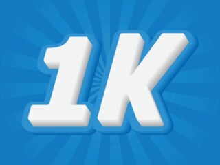 Что означает «1K», «10K», «1M» в социальных сетях?
